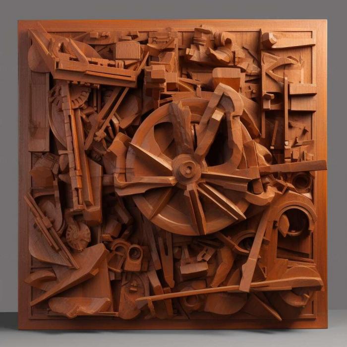 نموذج ثلاثي الأبعاد لآلة CNC 3D Art 